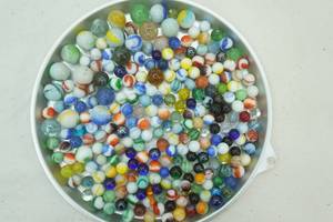 Vintage Marbles and Shooters