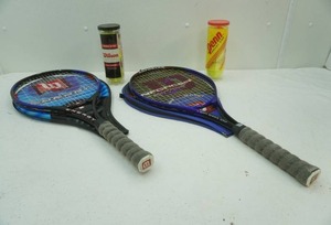 NEW (2ct) Tennis Rackets and (6ct) Tennis Balls