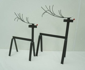 Decorative Metal Reindeer 23 tall