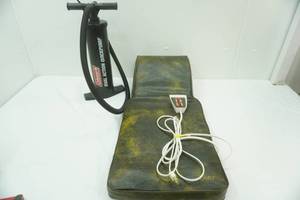 Coleman Dual Quick pump Oster Back Massaging Seat Pad