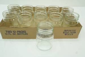 11ct canning jars. pint size