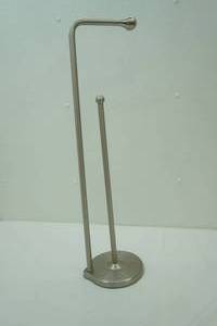 free standing toilet paper stand and reserve