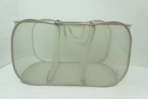 Collapsible divided laundry hamper 32x16
