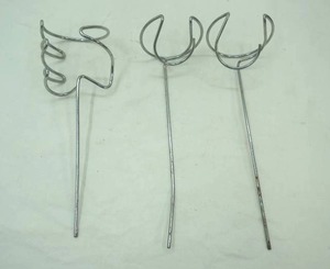lawn cup holders, short, 3ct