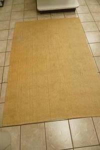woven rug 5 wide x 6.5