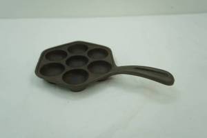 cast iron Aebleskiver pan.