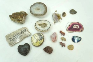 Cut Rocks & Stones Lot.