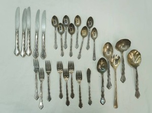 Vintage Oneida Community Serving Utensils and Flatware (not full set)