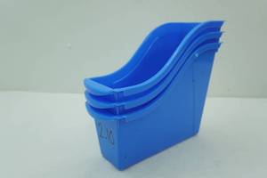 3ct Blue Storage bins. File bins