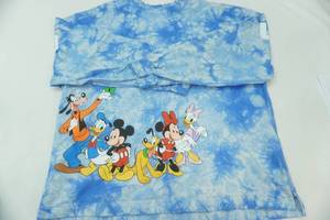 Tie Dye Long Sleeve Disney Word Shirt Size XL