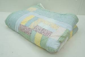 Pastel Patchwork Quilt