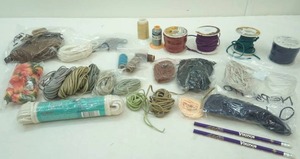 suede leather lace, new clothesline, thread, string