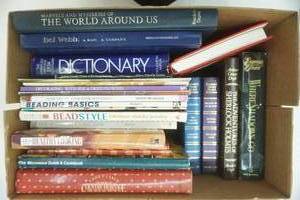Book Lot Cook Books, Beading Books, Flower Books, Readers Digest, Dictionary