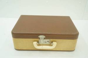 Vintage Trip Taker Small Suitcase with key