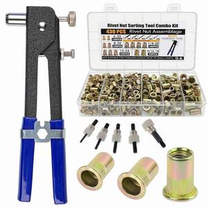 Vidroxin 430 Piece SAE Rivet Nut Tool Kit