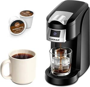 Chulux Lite Single Serve Coffee Maker for K-Cup Capsules