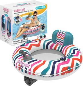 Inspired Living Motorized Inflatable Pool Float Lounger