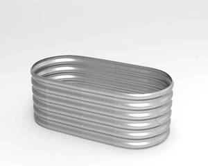 Anblize Galvanized Raised Garden Bed