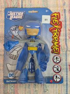 Mattel Batman Flextreme Bendable Action Figure-Blue