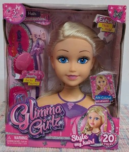 Glimma Girlz Hair Style Doll, 20 pc