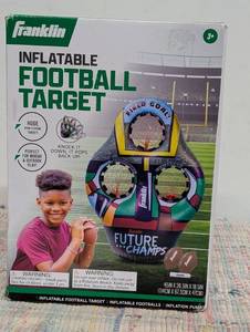 Franklin Sports Inflatable 3-Hole Football Target
