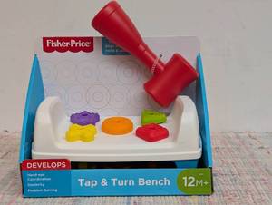 Fisher Price Tap & Turn Bench