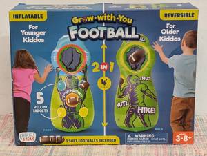 Chuckle & Roar Grow-with-you-Football (Inflatable) Toy Football Set