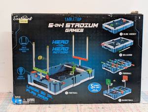 EastPoint Sports 5-in-1 Tabletop Stadium Games