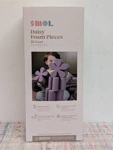 SMOL Foam Shapes Flower Daisy - 30pc