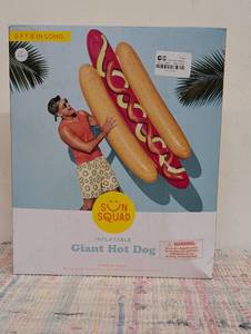SUN SQUAD FOOD FLOAT HOTDOG