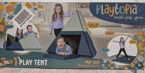 Playtopia 3-in-1 Play Tent Mat