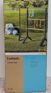 10 x 24.8 Ladder Ball Steel - Embark Outdoor Lawn Toss Game, 2-4 Players