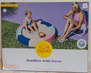Castle Fort Sandbox with Floor - Sun Squad