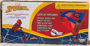 Funormous Spider-Man Bounce House with Built in Air Pump