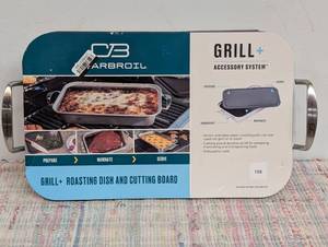 Charbroil Grill Roasting Dish and Cutting Board