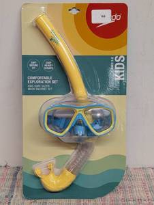 Speedo Comfortable Exploration Set Kids Age 3-8 Mask Snorkel