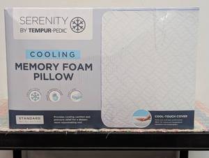 Serenity by Tempur-Pedic Cooling Memory Foam Pillow