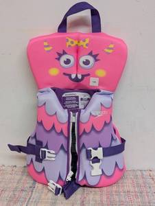 Speedo Kids Pinky the Fish Life Jacket Vest - Pink