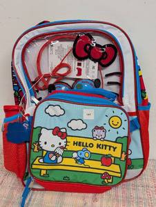 Hello Kitty 4 Piece Backpack Set