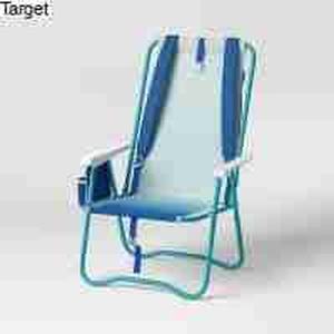 Backpack Chair Blue Ombre - Sun Squad