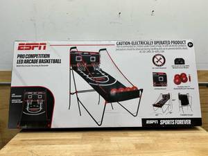ESPN Pro competition LED arcade basketball hoops