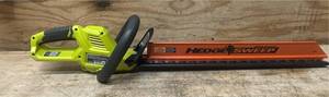 Ryobi RY40HG01 40V 24 in. Cordless Battery Hedge Trimmer - Tool only