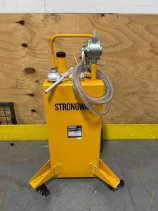 Strongway Diesel Caddy, 30 Gallons, 11.5ft. Hose, Steel MSRP $280 (untested)