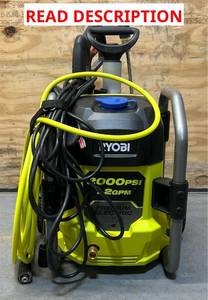 RYOBI, RY142022VNM PRESSURE WASHER Msrp $199.99