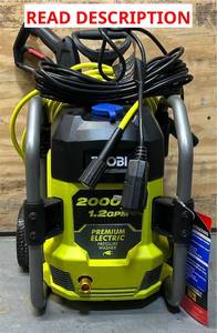 RYOBI, RY142022VNM PRESSURE WASHER Msrp $199.99