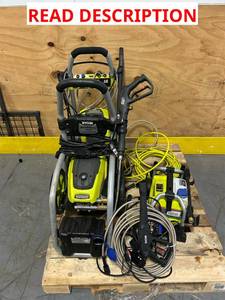 Pallet of RYOBI Electric Pressure Washers (untested)