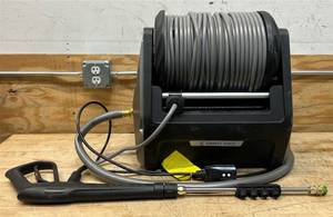 Giraffe Tools Wall-Mount Electric Pressure Washer, 100ft. Soft Hose, 2900 PSI, 2 GPM, 120 Volts, Model## HP135-G30A #6056646 Msrp $399.99