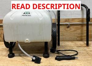 Master Mfg, MASTER GARDENER SPRAY 9 GAL, Tank Size 9 Gal, Flow 1 GPM, Pressure 40 PSI, Model# PCD-E3-009B-MM #27080 Msrp $224.99