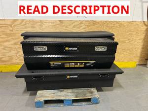 Various Truck Boxes (Sold as is) (lot of 4)