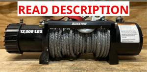 Ultra-Tow 12 Volt DC-Powered Off-Road Vehicle Winch, 12,000-Lb. Capacity, Galvanized Wire Rope $389.99
